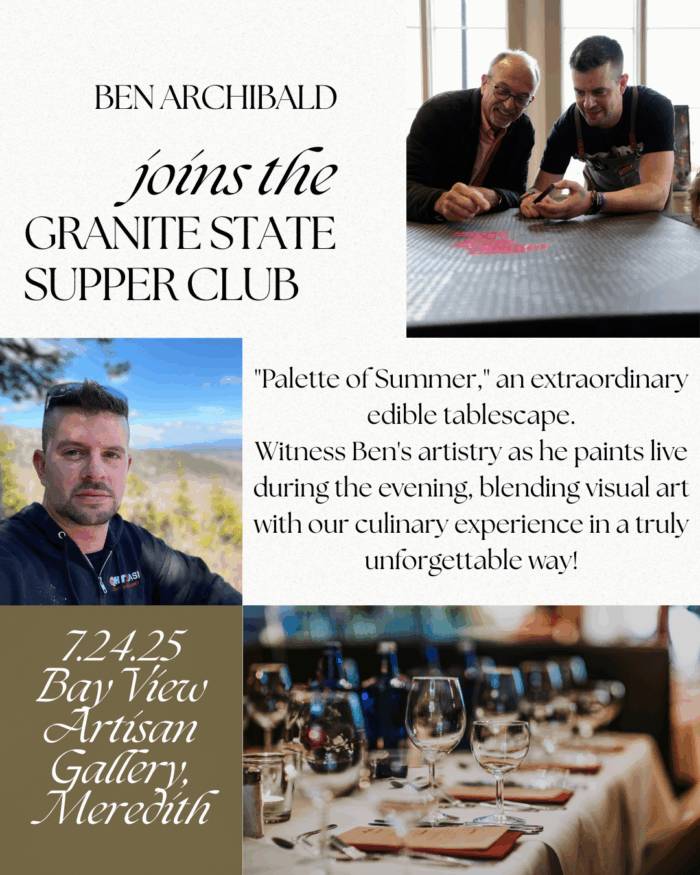 Granite State Supper Club: 7.24.25