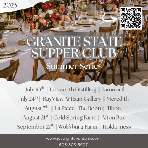 Granite State Supper Club: 8.7.2025