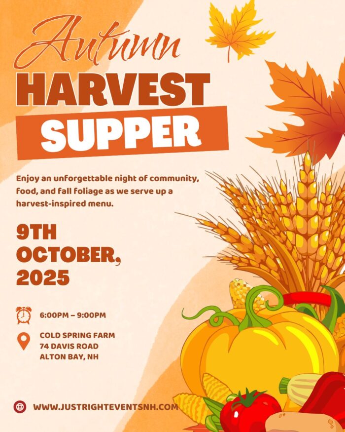 Granite State Supper Club: 10.9.25